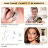 QUEWEL Eyelash Extension Glue 6ML Strong Black Lash Glue 1-2