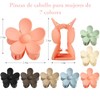Triko Set de 7 Pinzas para el Cabello de Flor,