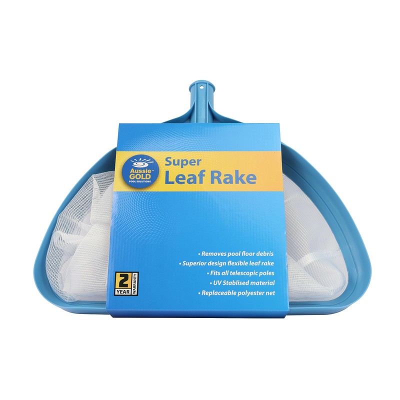 Aussie Gold Super Leaf Rake Pool Net - Super Sized
