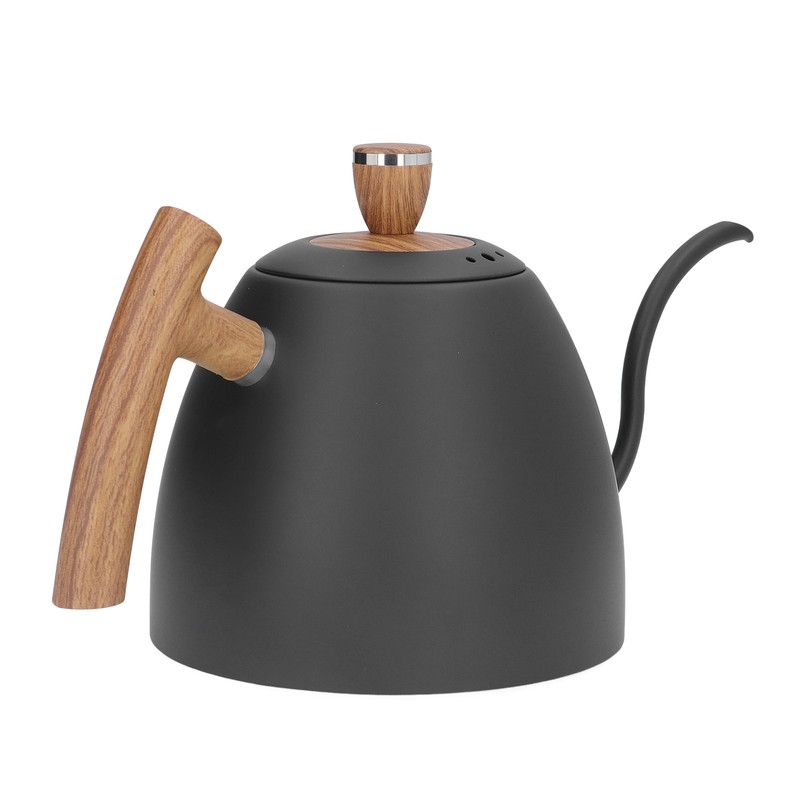 Pour Over Kettle 800ml Ergonomic Handle Rustproof Stainless Steel Anticorrosion