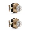 Gobrico Privacy Door Knobs Crystal Door Locksets Without Key Bath/Bed