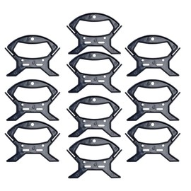 Paracord Winder Rope Cord Organizer: 10pcs Rope Winder Parachute Cord Keeper for Twine Fishing Line Prevents Tangles Knots Recoils Kinks L