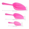 Hohopeti 3pcs Mini Jewelry Scoops Portable Measuring Spoon for Beads