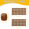 Bojueshaw Cookie Stamps Set,Alphabet Number Cookie Press Letter,Alphabet Cookie Cutter,Clay