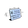 5 Pcs Tabletop Plate Signs for Checkout | Size: 2.9