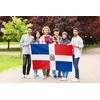 DANF Dominican Flag 3x5 Foot Polyester Bandera De Republica Dominicana