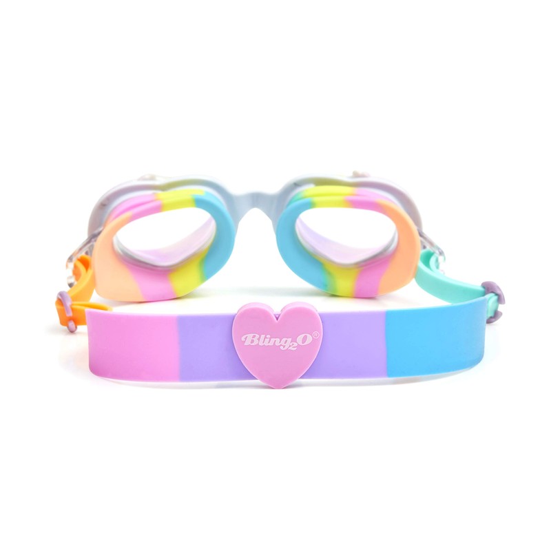 Bling 2O Kids Swimming Goggles - Pony Ride Rainbow Unicorn