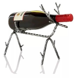 Holiday Lane the Holiday Collection Iron Reindeer Bottle Holder C210454