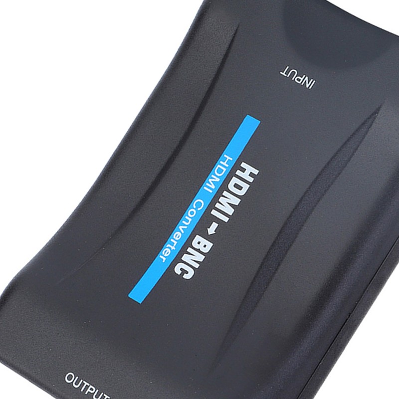 HDMI to BNC Composite Video and 3.5mm Audio Signal Converter