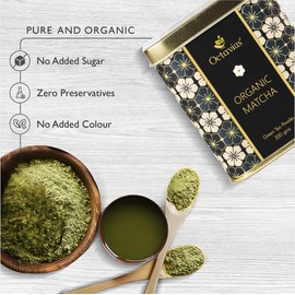 Octavius Matcha Tea | Japanese Culinary Grade | 100% USDA Organic Green Tea Powder | Premium Matcha for Smoothies, Lattes, Baking & Hot/Cold Beverages | 7oz / 200g