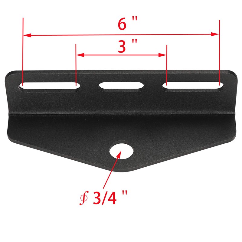 Heavy Duty Universal Zero Turn Lawn Mower Trailer Hitch Adapter