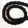 Vixzoid Barrier Cord Black 1.5 m Barrier Tape Handrail Rope