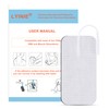 TENS Unit Pads 2"X4" 24Pcs, 3rd Gen Reusable Latex-Free Replacement