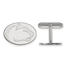 Penn State Nittany Lions Logo Cuff Links (Sterling Silver)