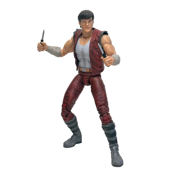 Toynk Double Dragon Jimmy Lee 7-Inch Deluxe Articulated Action Figure