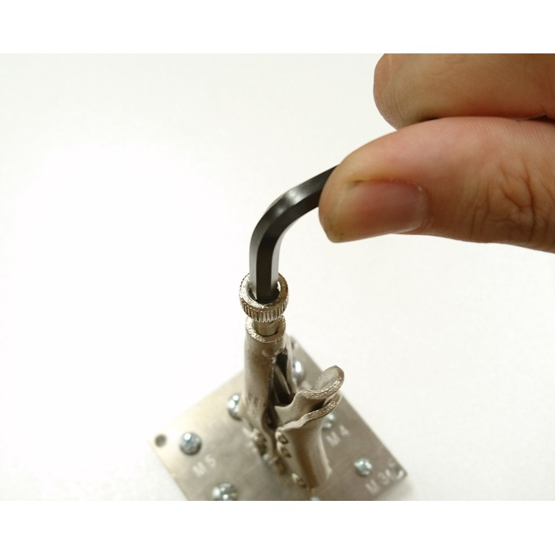 Three Peaks Giken DS-130T 3. Peaks Truss Screw Vice