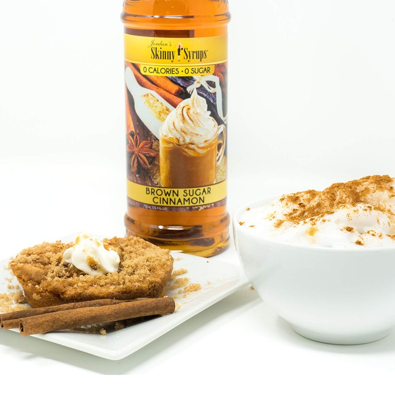 Jordan's Skinny Mixes Syrups Cinnamon Dolce, Sugar Free Flavoring, 25.4