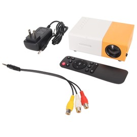 Mini Projector, HD 1080P TFT LCD Portable Video Projector with AV VGA HD USB Remote Control, Home Theater Projector Video Smart Pocket Small Phone Projector