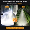 Rechargeable Flashlights 6000.000 High Lumens, Super Bright LED Flashlight with