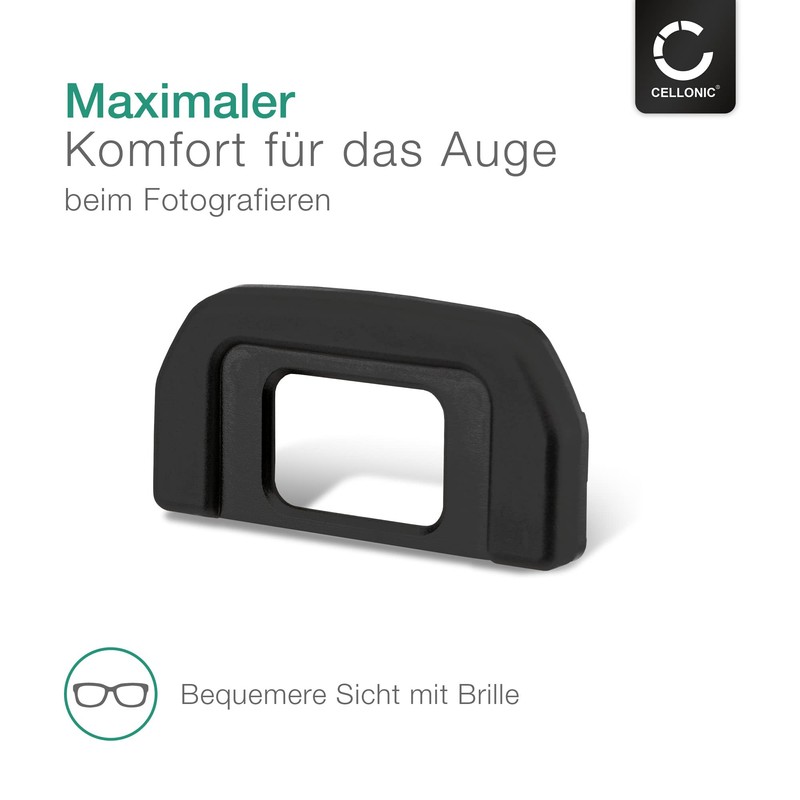 CELLONIC® DK-28 Viewfinder Eyecup: Replacement for Nikon D7500 Eyepiece, Viewfinder