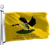 Canadian Goose Gadsden Flag 2 X 3 Ft Canvas Header