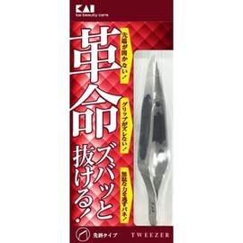 Kai Corporation KQ3096 Revolution Catcher, Tweezers, Tweezers, No Slip, Mayu