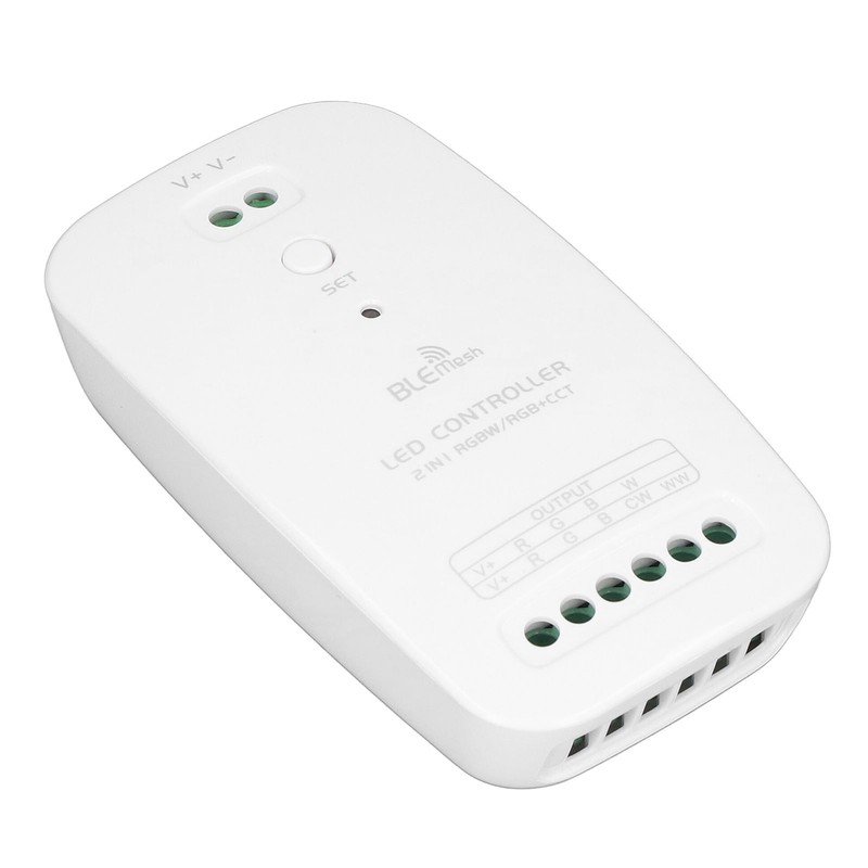 LED Controller DC9V‑24V Bluetooth Mesh RGB CCT 2 in 1