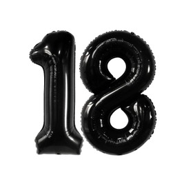18 Balloons, Balloons 18, Number Balloons, 18th Birthday Women Balloons, 18th Birthday Decoration, Suitable for 18th Birthdays, Anniversaries, Weddings, Festivals