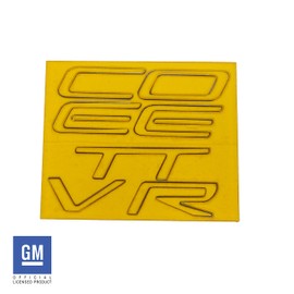Rear Bumper Letter Set - Yellow Acrylic - for 1997-2004 C5 Corvette
