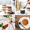 JODORA Design Espresso Spoons - 6 Espresso Spoons Small 10