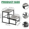 Wooden Step Stool for Adults, Heavy Duty Sturdy Stepping Stools