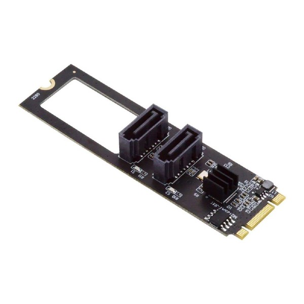 cablecc PCI Express NGFF Key B+M to SATA 3.0 6Gbps