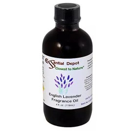 English Lavender Fragrance Oil - 4 oz - Supplied in 4 oz. Amber Glass Bottle wit