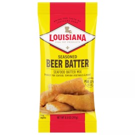 Louisiana Fish Fry Mix Beer Batter 8.5 oz (Pack Of 12)