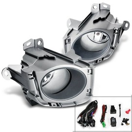 Spec-D Tuning LF-PUS09OEM Toyota Prius One Two Three Four Clear Fog Lights Lamps Oem Style