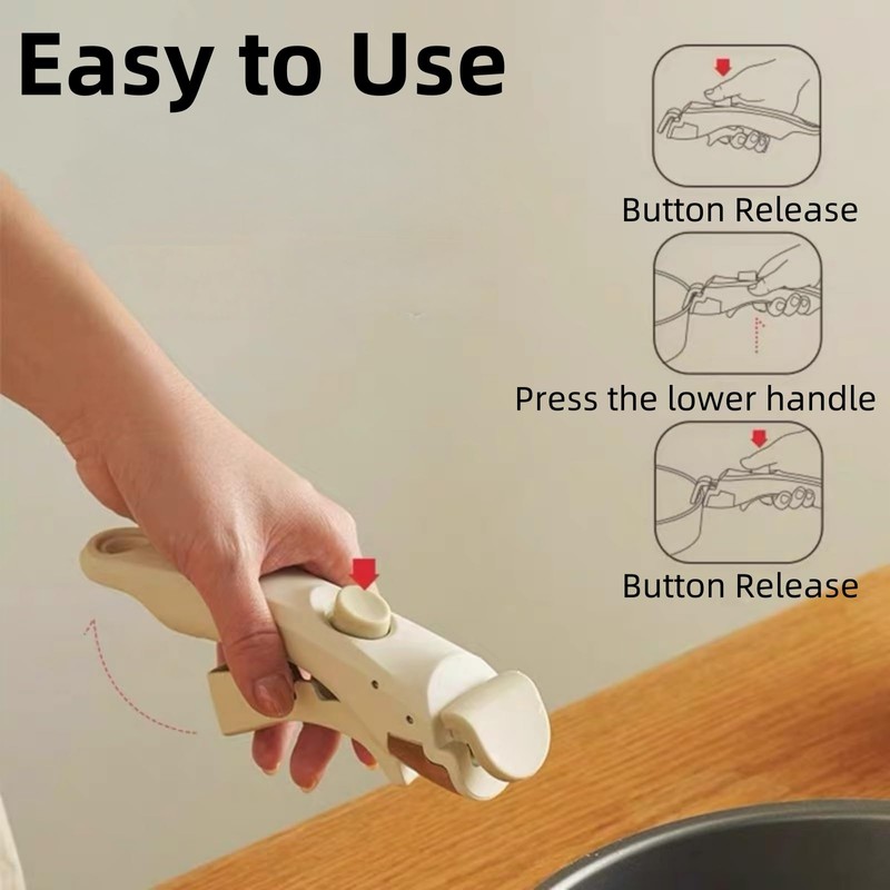 Removable Pot Handle, Detachable Pan Handle Heat Resistant Replacement Pan