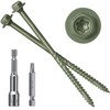 #14 x 6 Wood Structural Screws 50 Pack Hex Head
