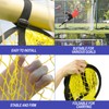 Zequech Pack of 2 base top bins target net, football