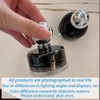 YIDELAI Powerful Suction Cup Glass Mirror Door Handle, Refrigerator Drawer