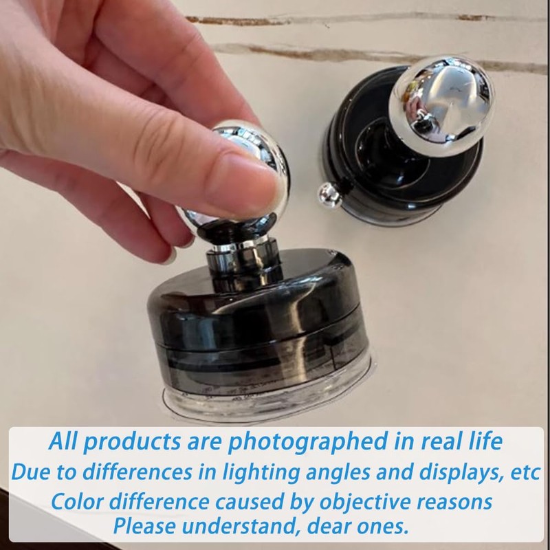 YIDELAI Powerful Suction Cup Glass Mirror Door Handle, Refrigerator Drawer