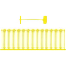 10000 Pcs 1 Inch (2.5cm) Yellow Tag Gun Barbs (Fasteners) for Any Standard Price Labels Clothing Tagging Attachers (1"-Yellow)