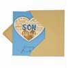 Birthday Card for Your Son with a Special Wooden Keepsake