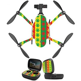 MightySkins Skin Compatible with GoPro Karma Drone Headphones wrap Cover Sticker Skins Mary Jane