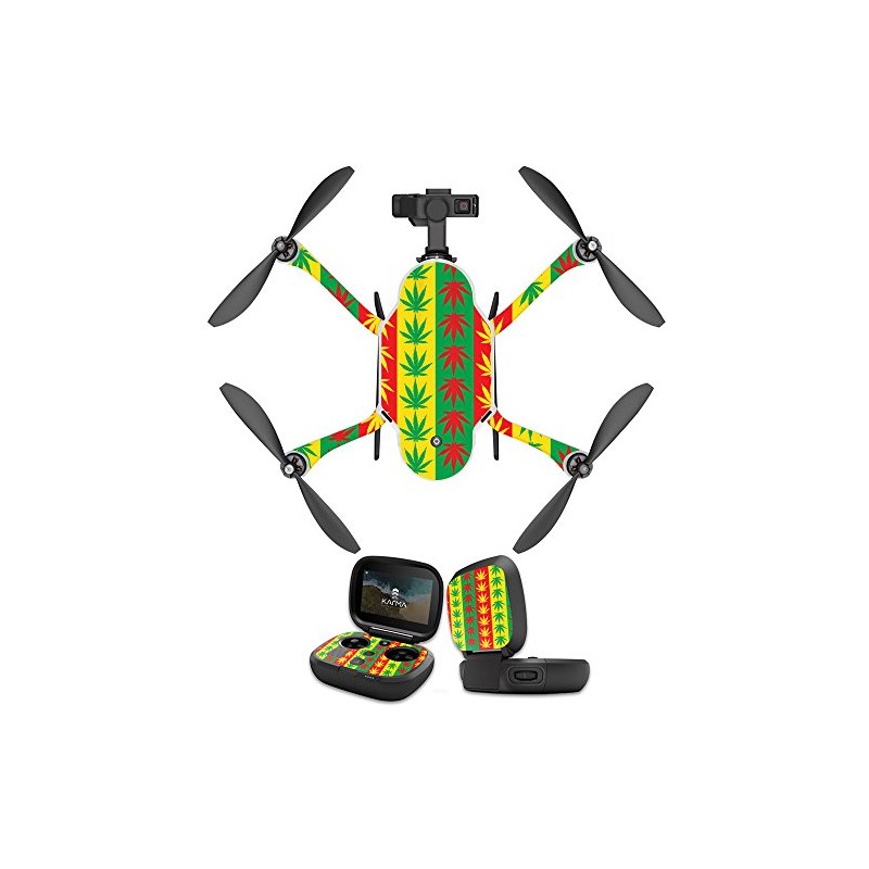 MightySkins Skin Compatible with GoPro Karma Drone Headphones wrap Cover