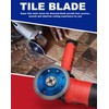 2Pcs/Lot 4.5 Inch Super Thin Diamond Tile Blade Porcelain Cutting