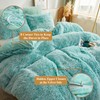 XeGe Plush Shaggy Duvet Cover, Luxury Ultra Soft Crystal Velvet