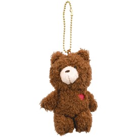 Skater ZBCM1-A Plush Ball Chain Mascot Pompon's Bear