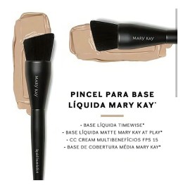 Brocha De Maquillaje Lquido Mary Kay Para Base Lquida Negra