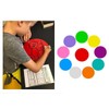 Operitacx 10pcs Colorful Dry Erase Circles for Classroom Desk Decal