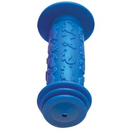 ETC Boy GRIP BOYS PVC DINOSAUR BLU 100MM Handle Bar Grip - blue, n/a